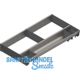 BLUM ORGA-LINE Einzel-Set KB 400/NL 550 mm Edelstahl/Kunststoff