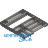 BLUM ORGA-LINE Schalen-Set KB 600/NL 500 mm Edelstahl/Kunststoff