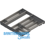 BLUM ORGA-LINE Schalen-Set KB 600/NL 550 mm Edelstahl/Kunststoff