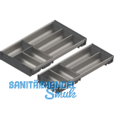 BLUM ORGA-LINE Schalen-Set KB 700 - 799/NL 500 mm Edelstahl/Kunststoff