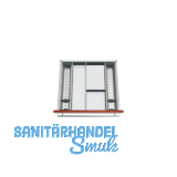 BLUM ORGA-LINE Facheinteilungs-Set KB 600/NL 500 mm Edelstahl/Kunststoff