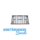 BLUM ORGA-LINE Facheinteilungs-Set KB 1000 - 1099/NL 550 mm Edelstahl/Kunststoff