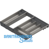 BLUM ORGA-LINE Schalen-Set KB 600/NL 450 mm Edelstahl/Kunststoff