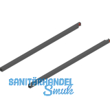 BLUM MERIVOBOX L�ngreling NL 550, Oriongrau-matt