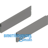 BLUM MERIVOBOX Boxcap H�he E, NL 400, Indiumgrau-matt