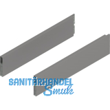 BLUM MERIVOBOX Boxcap H�he E, NL 450, Indiumgrau-matt