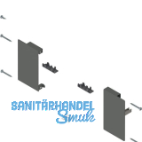 BLUM MERIVOBOX Fronthalter Innenschubkasten H�he M, Oriongrau-matt