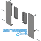 BLUM MERIVOBOX Fronthalter Innenauszug mit Reling H�he E, Indiumgrau-matt