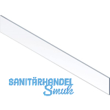 BLUM MERIVOBOX Einschubelement-Vorne, H=142,5, KB=1200 (18/19), Glas klar