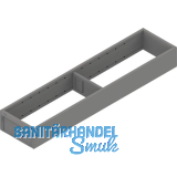 BLUM AMBIA-LINE Schubkastenrahmen schmal, NL450mm, Stahl Indiumgrau matt