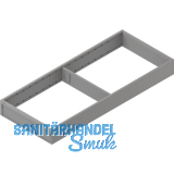 BLUM AMBIA-LINE Schubkastenrahmen breit, NL500mm, Stahl Indiumgrau matt