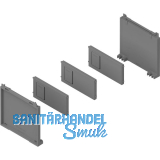 BLUM AMBIA-LINE Flaschenset, B100mm, Kunststoff Indiumgrau matt