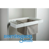 SERVETTO Stoff-W�schekorb Papillon dunkel