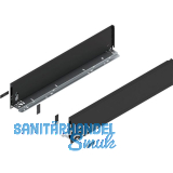 BLUM LEGRABOX pure Zarge H�he K, NL 600, Carbonschwarz-matt