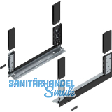 BLUM LEGRABOX free, Zarge H�he C, NL 450, Carbonschwarz-matt