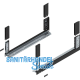 BLUM LEGRABOX free, Zarge H�he C, NL 600, Carbonschwarz-matt