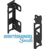 BLUM LEGRABOX Holzr�ckwandhalter H�he M, Carbonschwarz-matt