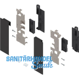 BLUM LEGRABOX Fronthalter Innenauszug mit Einschubelement H�he C, Carbonschwarz