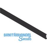 BLUM LEGRABOX Vorderst�ck ohne Nut, L�nge 1043 mm, Aluminium Carbonschwarz-matt