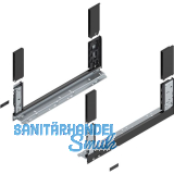 BLUM LEGRABOX free SET H�he C, BLUMOTION S, 70Kg, NL 500, Carbonschwarz