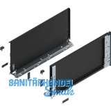 BLUM LEGRABOX special edition Innenzarge H�he F, NL 500 mm, Carbonschwarz
