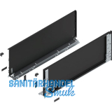 BLUM LEGRABOX special edition Innenzarge H�he F, NL 650 mm, Carbonschwarz