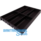 BLUM AMBIA-LINE Besteckeinsatz NL500mm,B300mm, Stahl Carbonschwarz