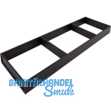 BLUM AMBIA-LINE Schubkastenrahmen breit, NL650mm, Stahl Carbonschwarz matt
