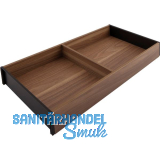 BLUM AMBIA-LINE Schubkastenrahmen breit, NL450mm, B200mm, Tennessee Nuss