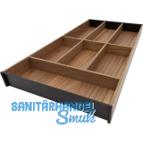 BLUM AMBIA-LINE Besteckeinsatz NL650mm,B300mm, Tennessee Nuss