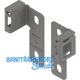 BLUM MERIVOBOX Relinghalter flexibel, Indiumgrau-matt