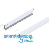 BLUM MERIVOBOX Zarge Höhe N, NL 500, Seidenweiß-matt BLUM MERIVOBOX Zarge Höhe N, NL 500, Seidenweiß-matt