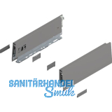 BLUM MERIVOBOX Zarge Höhe M, NL 270, Indiumgrau-matt BLUM MERIVOBOX Zarge Höhe M, NL 270, Indiumgrau-matt