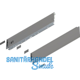 BLUM MERIVOBOX Zarge Höhe M, NL 500, Indiumgrau-matt BLUM MERIVOBOX Zarge Höhe M, NL 500, Indiumgrau-matt