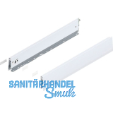 BLUM MERIVOBOX Zarge Höhe M, NL 550, Seidenweiß-matt BLUM MERIVOBOX Zarge Höhe M, NL 550, Seidenweiß-matt