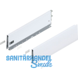 BLUM MERIVOBOX Zarge Höhe K, NL 450, Seidenweiß-matt BLUM MERIVOBOX Zarge Höhe K, NL 450, Seidenweiß-matt