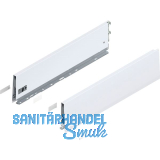 BLUM MERIVOBOX Zarge Höhe K, NL 500, Seidenweiß-matt BLUM MERIVOBOX Zarge Höhe K, NL 500, Seidenweiß-matt