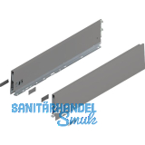 BLUM MERIVOBOX Zarge Höhe K, NL 550, Indiumgrau-matt BLUM MERIVOBOX Zarge Höhe K, NL 550, Indiumgrau-matt