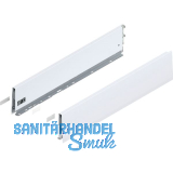 BLUM MERIVOBOX Zarge Höhe K, NL 600, Seidenweiß-matt BLUM MERIVOBOX Zarge Höhe K, NL 600, Seidenweiß-matt