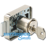 BURG W�CHTER MZ 23/25 mm Zyl.-Kastenschloss SB-1, Messing poliert