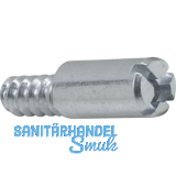 Anschlagstift exzentrisch, Stahl verzinkt