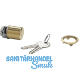 JUNIE 7638 ASS Schlie�einsatz Zylinder verschiedensperrend, Messing poliert