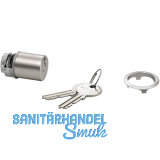 JUNIE 7638 ASS Schlie�einsatz Zylinder Sperre BN 0103, Messing vernickelt matt