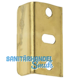 Winkelschlie�blech 30x11x11 mm, Stahl vermessingt