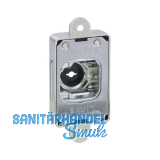 JUNIE ASS 1781 Zylinder-Kastenschloss Dornma� 16 mm, Zamak vernickelt