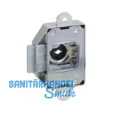 JUNIE ASS 1781 Zylinder-Kastenschloss Dornma� 30 mm, Zamak vernickelt