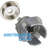 JUNIE 7614 Vierkantnuss ASS Schlie�einsatz, 7 mm Vierkantnuss, Zink roh