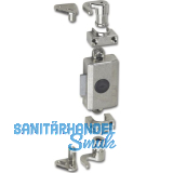 JUNIE ASS 7581 Zylinder-Drehstangenschloss Dornma� 30 mm, Zamak vernickelt