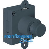 JUNIE Push-Lock Riegel-Drehstangenschloss einseitig, Kunststoff anthrazitgrau