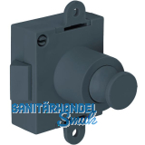 JUNIE Push-Lock Fallenschloss einseitig, Kunststoff anthrazitgrau